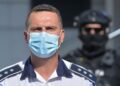 Comisarul șef de poliție Bogdan Berechet, vechiul și noul șef al Poliției Capitalei