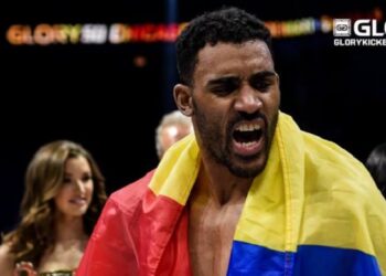 Luptătorul Benny Adegbuyi, făcut KO de croatul Antonio Plazibat la Glory Collision 3