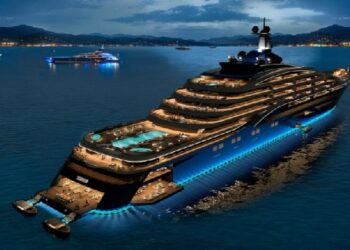 Cât costă un apartament de lux pe Somnio, cel mai mare yacht din lume?