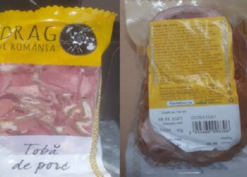 Toba de porc „Drag de România”, restrasă din magazinele Carrefour