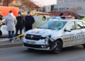 Două fetițe de 11 și 13 ani, lovite de o mașină de poliție în București