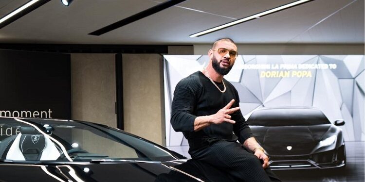 Dorian Popa a condus drogat celebra mașină Lamborghini. Artistul susține că a inhalat canabis accidental