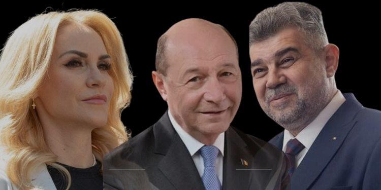 Traian Băsescu: „lui Ciolacu îi e frică de Firea”